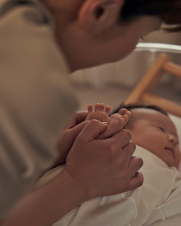 ママの目に見えないところでも